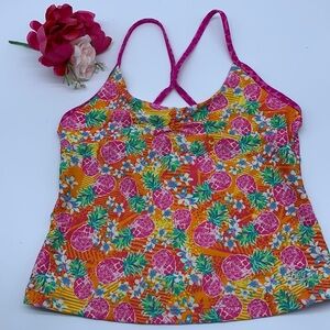 Speedo Tankini Top - Fun Tropical Pring